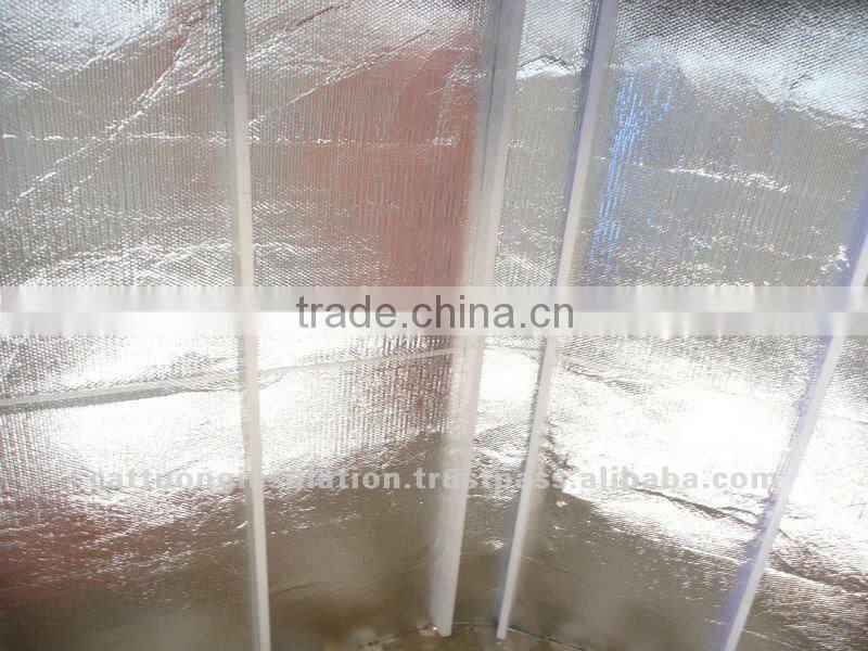 Aluminum Foil fireproof foam Insulation for construction