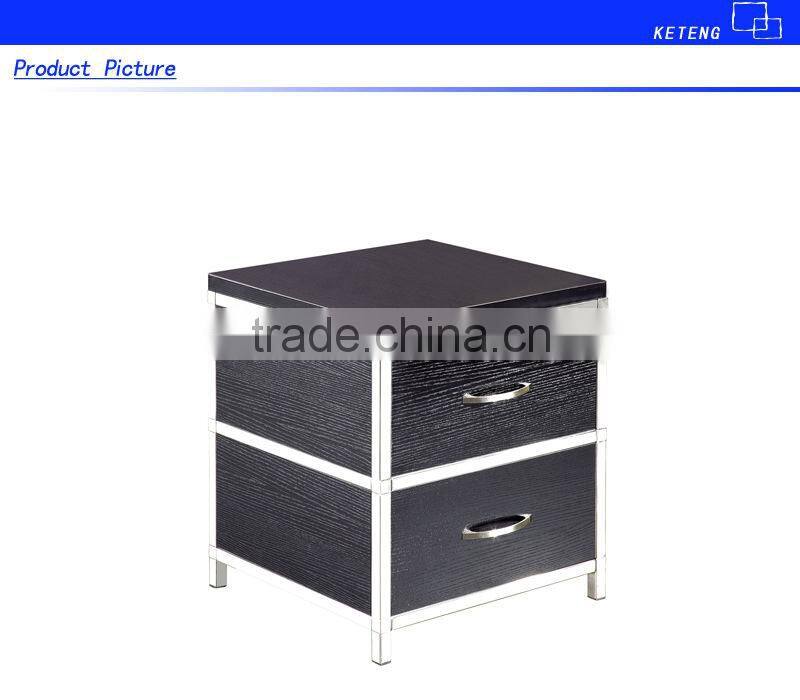 Modern high quality stainless steel nightstands