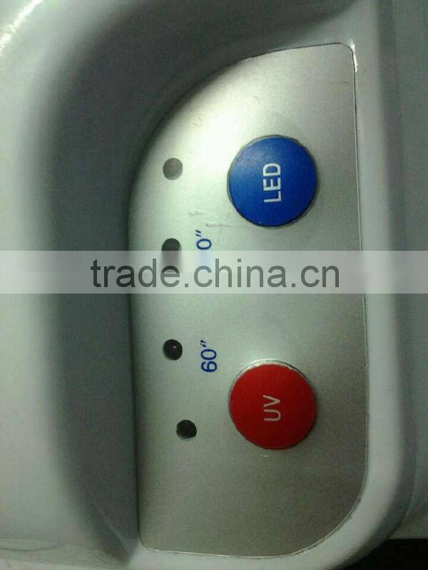 24W nail LED uv lamps can cure all five fingers well, curing both uv gel and led gel