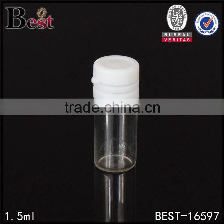 1ml glass vial clear pharmaceutical glass vial