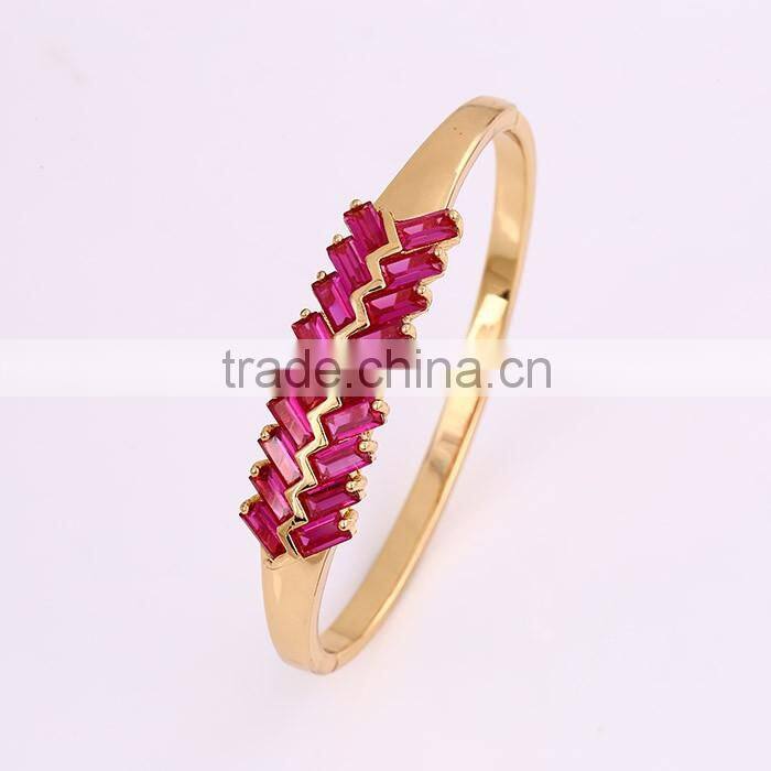 Beautiful Wholesale Price18k Gold Saudi Arabia Daily Wear Jewelry Bangles