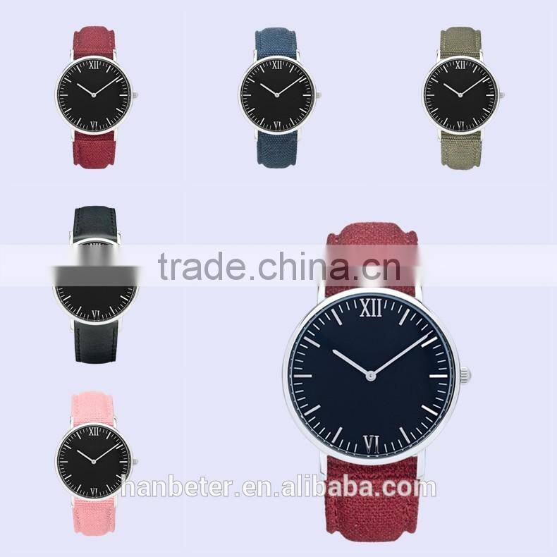 Wholesale price 3atm waterproof genuine leather women watch with japan miyota 2035 movement
