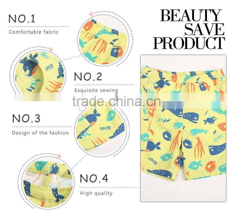 waterproof polyester half pants for boys