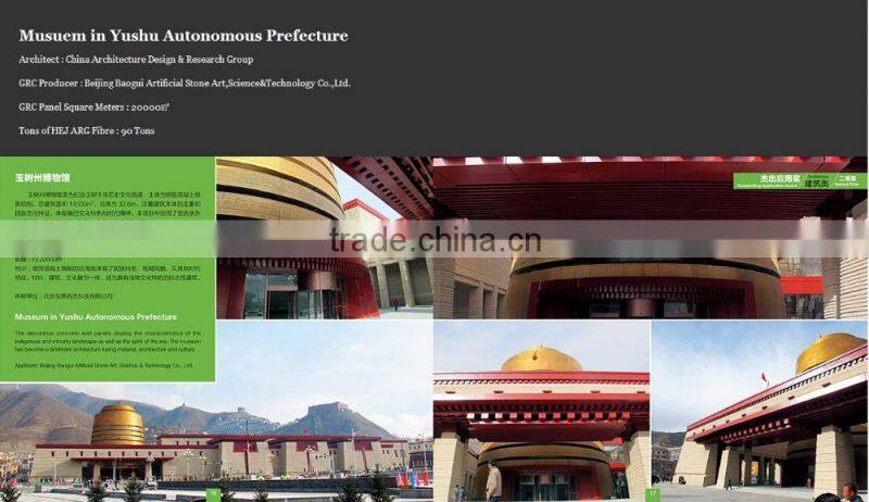 GRC Fiberglass Roving Zro2 16.7%