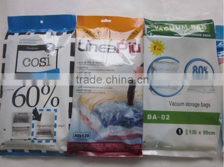 Bedding Use Vacuum Compressed Bag