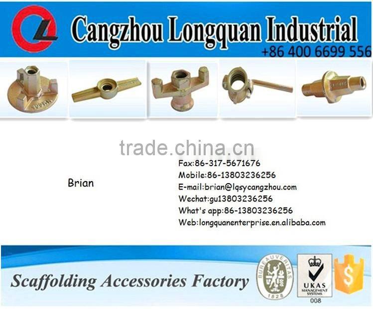 Galvanized prop nut/scaffolding prop accessories sleeve and nut