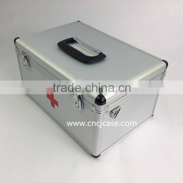 Metal First Aid Box Empty Aluminium First Aid Case