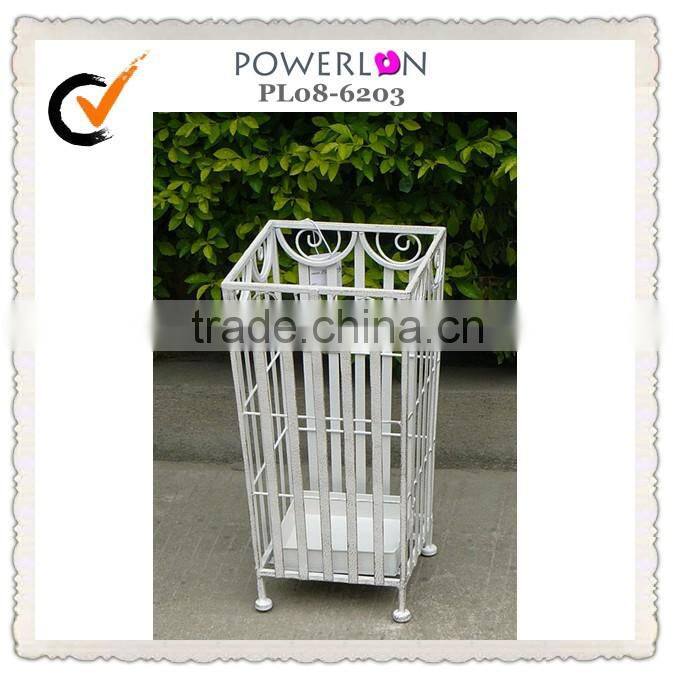 Hot selling cheap decorative wrought iron wet umbrella stand