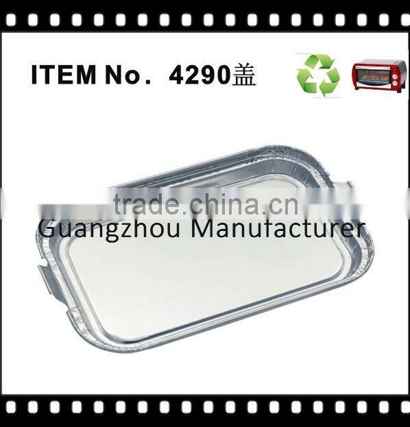aluminium lid for airline casserole foil container 4290