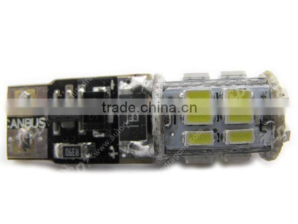 Hot sale t10 bulbs t10 led canbus 3014 smd auto car led t10 bulb