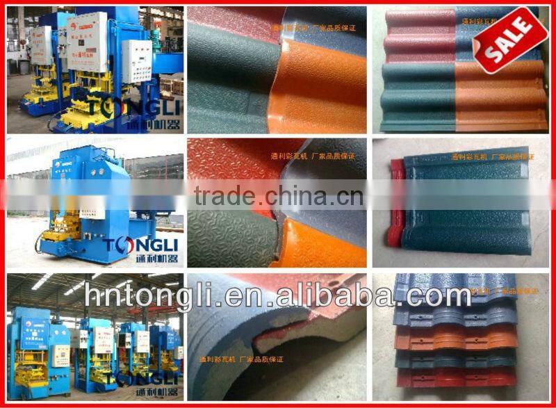 the best price color tile roll forming machine