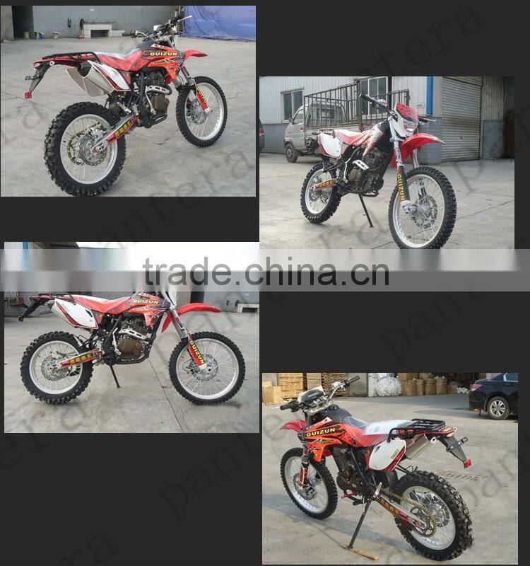 Chongqing Hollow Front Axle Motorcycles 250cc Dirt Bike