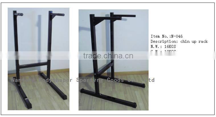 2015 hot chin up rack dip station wall-mounted gym workout fitness equipment weight bench press bench