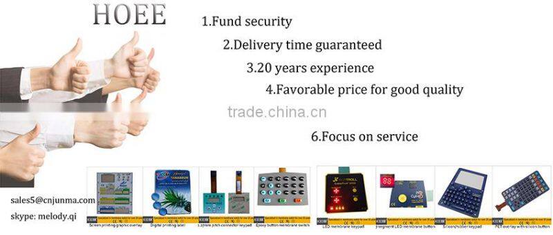 Home Appliance 4x4 Press numeric tactile Metal Keypad with backlit