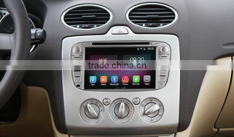 Ownice Pure Android 4.4.2 Quad Core 1.6GHz android gps for ford focus 2012 16GB Flash Built-in Wifi