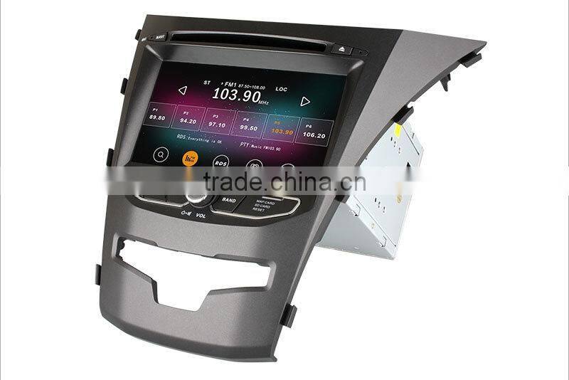 Ownice C200 Quad Core Cortex A9 2G DDR3 gps navigation system for ssangyong korando 2014 HD 1024*600 Support OBDll