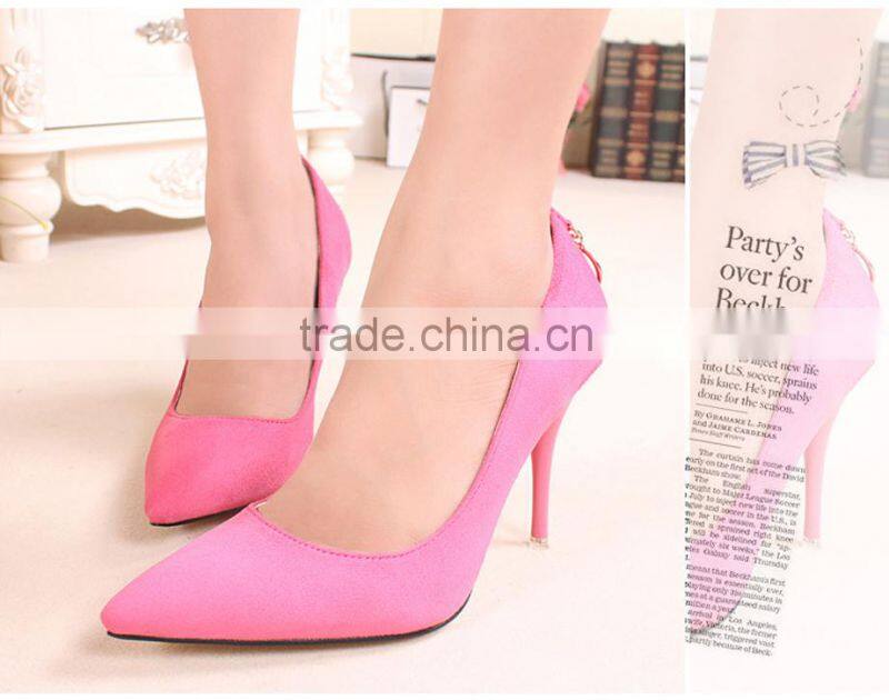 2015 Sexy Elegant Female High Heels Women Pumps Shoes Brand New Design Dress Shoes
