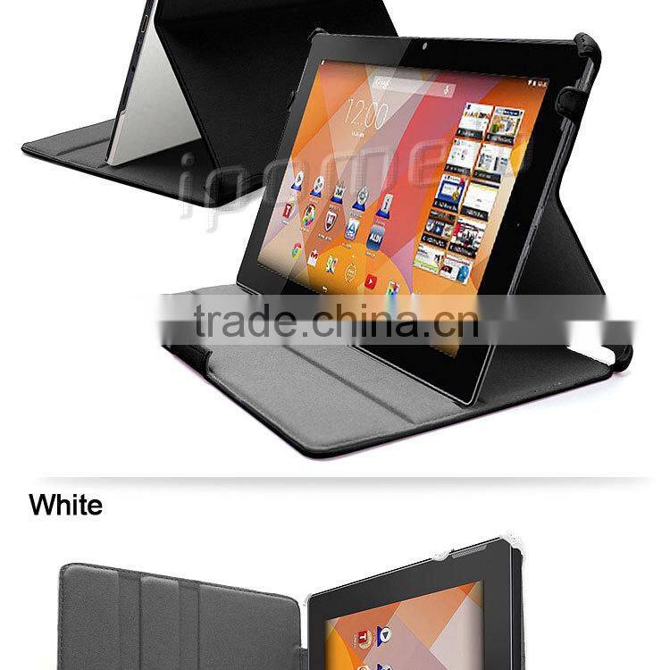 For Medion Lifetab S10334, heat formed leather tablet case for Medion Lifetab MD98811