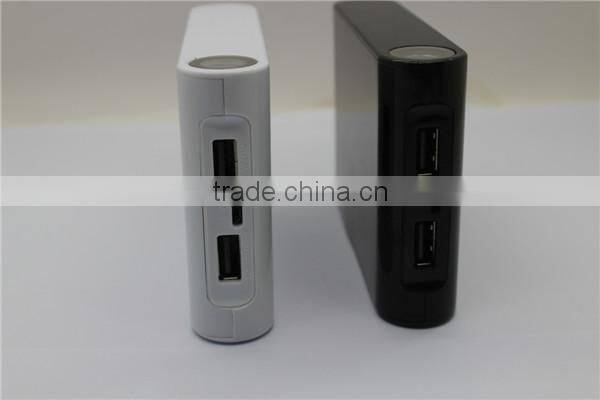 Dual USB output with LED indicator popular 12000mah power bank