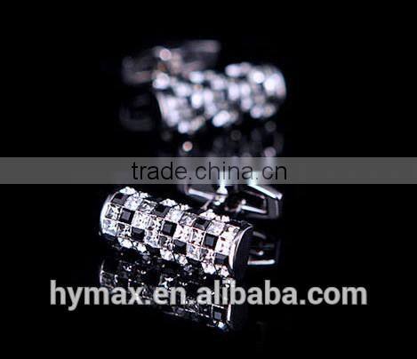 purple crystal shirt mens custom cufflinks for wedding gift