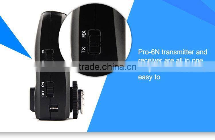 Pro-6N Wireless I-TTL Flash Trigger For Nikon