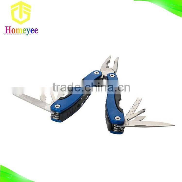 Survival pocket foldable plier with aluminum handle for promotion gift