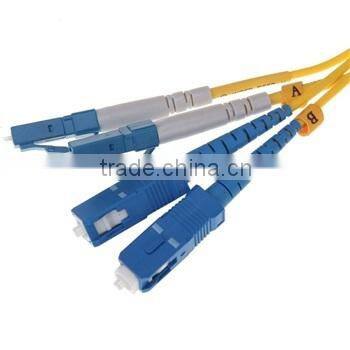 9/125 simplex sc/upc-lc/upc fiber optic patch cables