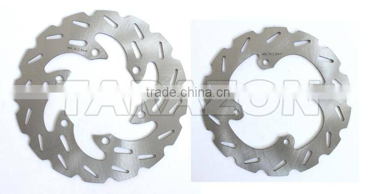 Kawasaki KX85 KX100 Front & Rear Light Weight Stainless Steel Solid Brake Disc Disk Rotor