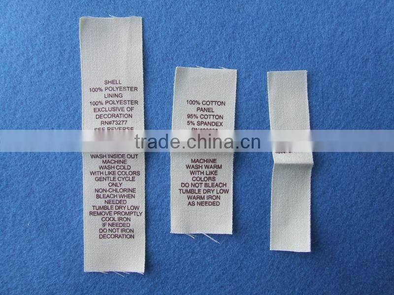 colorful printing label