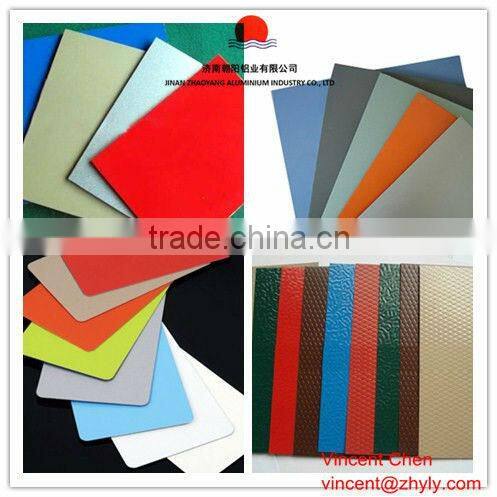 red green yellow color coated aluminum sheet