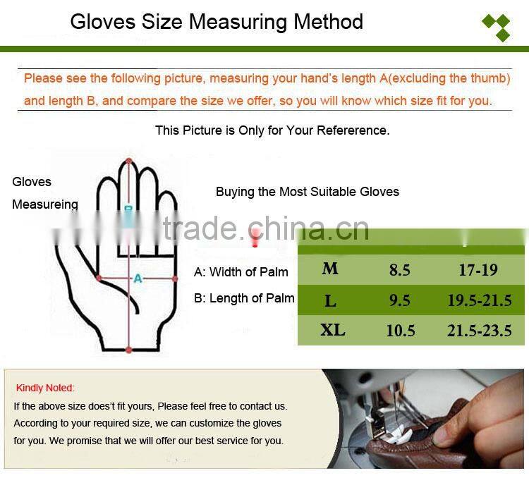 Mens Leather Work Sheepskin Gloves