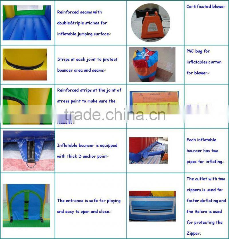 free shipping factory price wholesale inflatable jumping castles, Inflatable bouncy castles