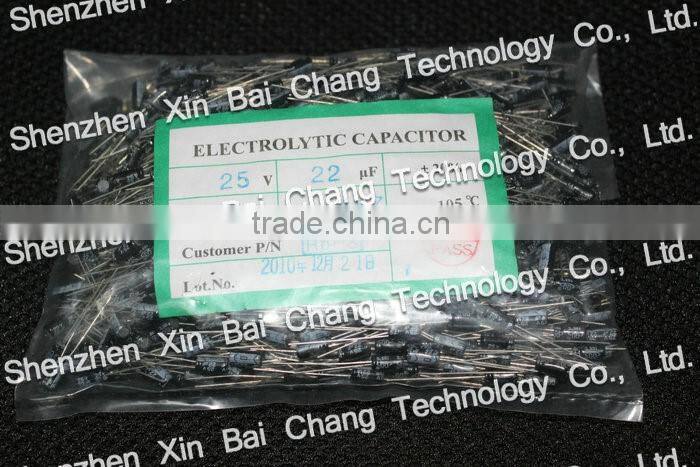 Alumium Electrolytic 1500uf 25V 13x20 Induction Heating Capacitors