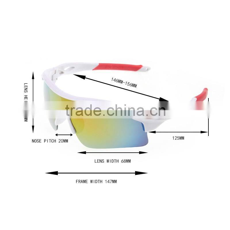 2016 new Men Women Outdoor Sports Cycling Mountain Bike Bicycle Motorcycle Glasses Windproof Eyewear Sunglasses UV400 multicolor