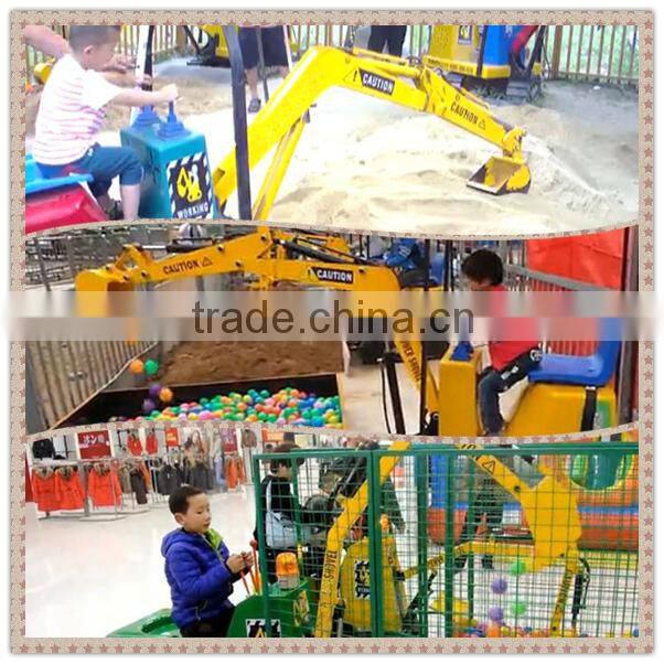 Park track excavator toys amusement educational fancy toys