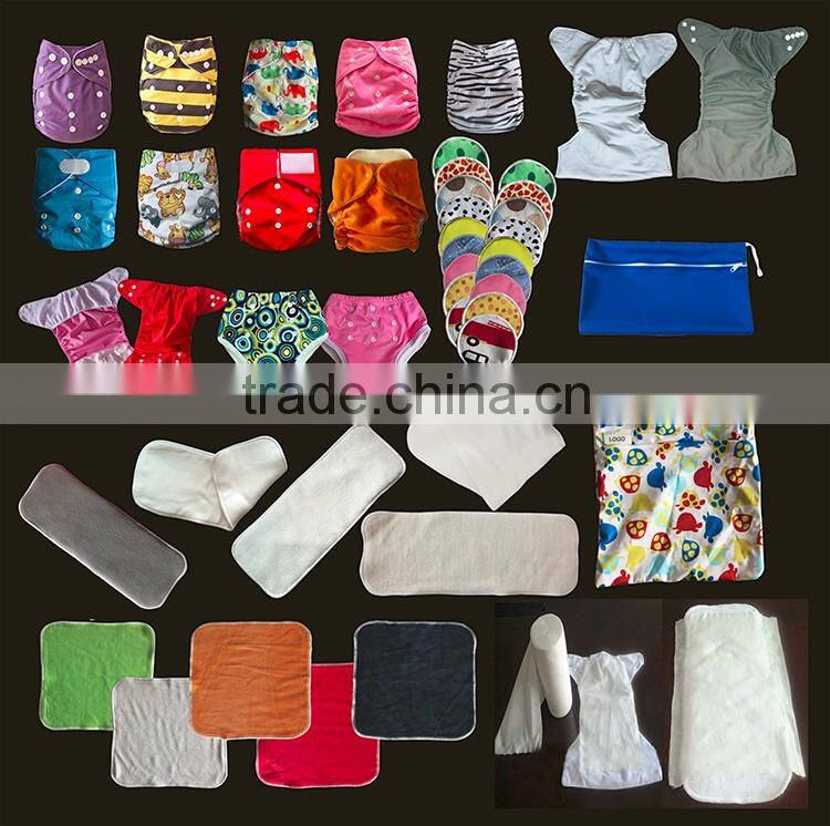 Naughty baby brand Wholesale Eco friendly TPU printed pocket baby cloth diaper cartoon printed baby cloth nappy cover