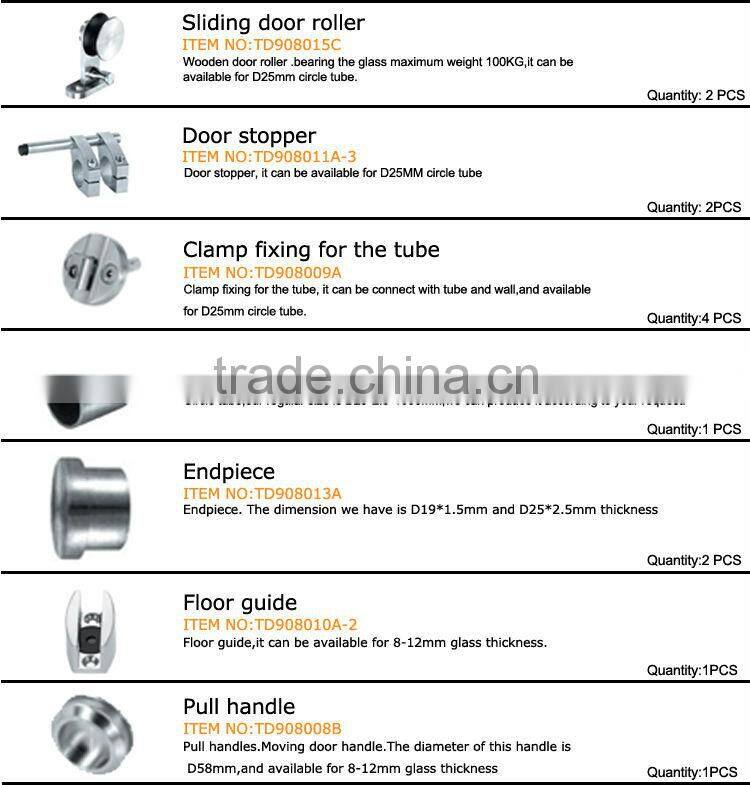 China Experience Supplier High Hardness Shower Enclosure Door Hanger Roller