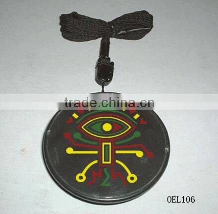 super thin very wearable flashing badge with high quality