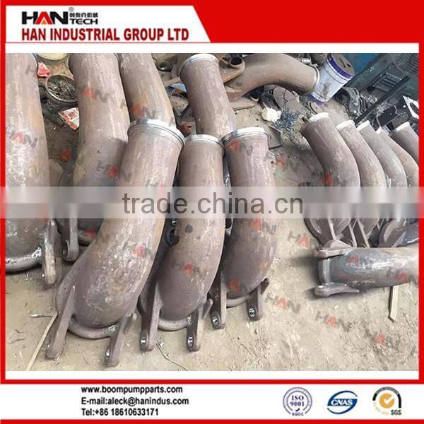 High Mangenese Casting elbow DN125 R275 90D for putzmeister conrete pump parts