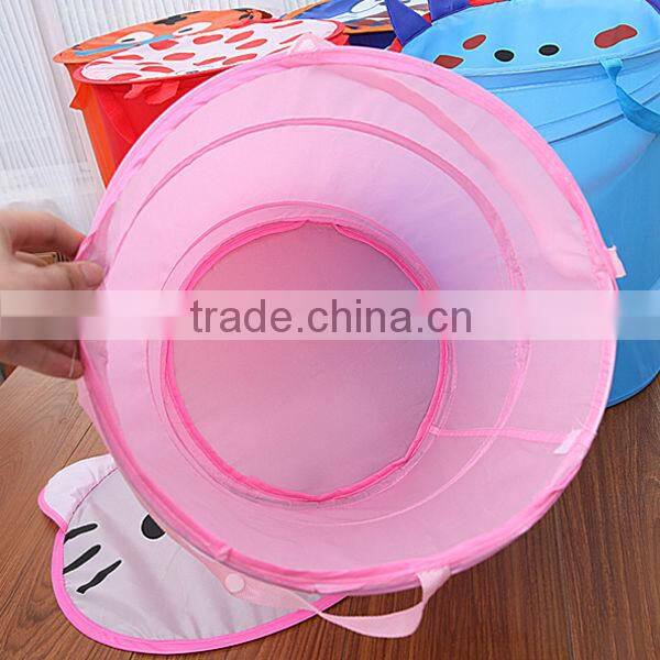 colorful unique net basket folding laundry basket