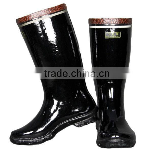 Steel toe insulating safety rubber boots