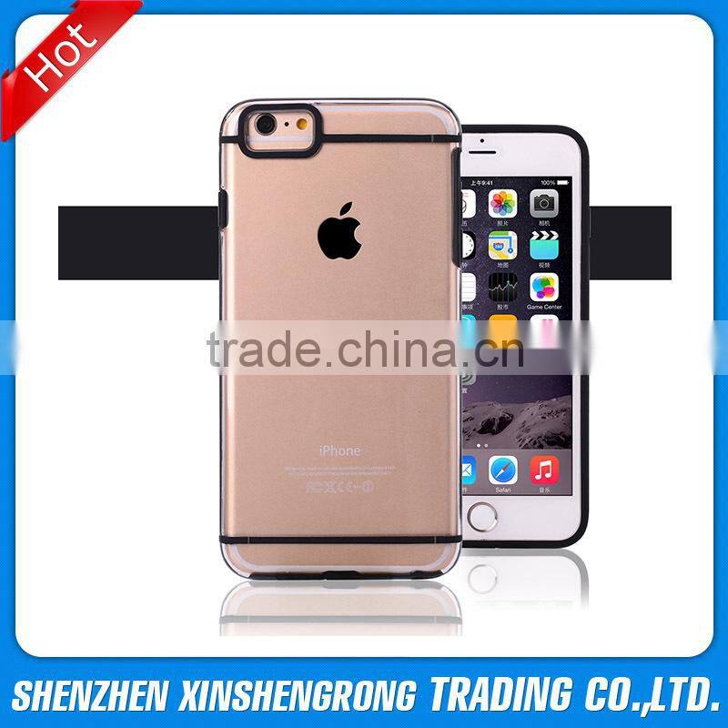 TPU soft phone case for iPhone 6 Plus 5.5 inch smart phone, TPU gel fancy shock proof cover cases for iPhone 6, Clear cover skin