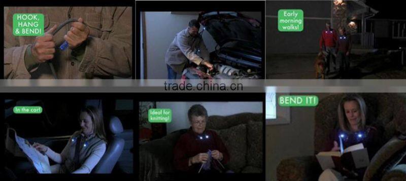 Hands Free HUG light Flexible Reading Book Neck Light LED reading light