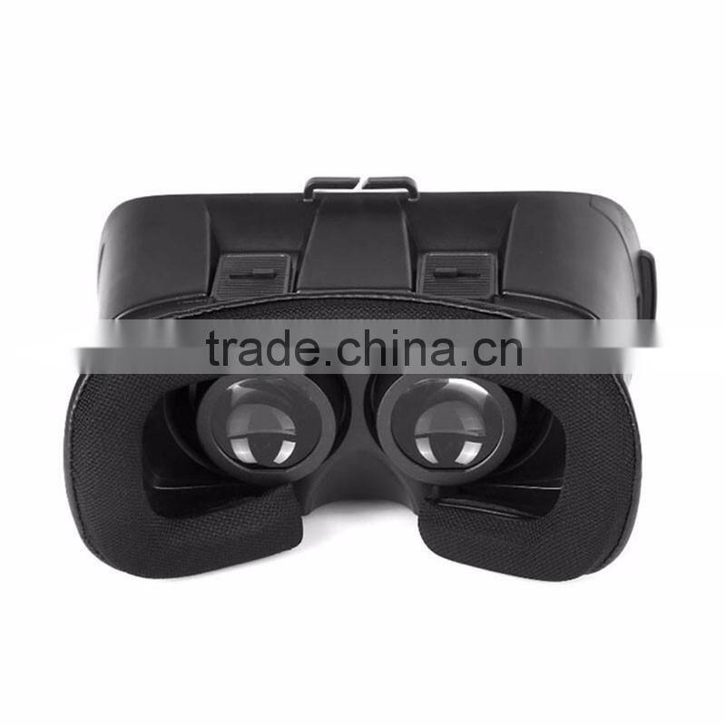 VR box 1.0 with Joystick Hot selling 3d virtual video glasses with great price For smart phone/Tablet/Pad