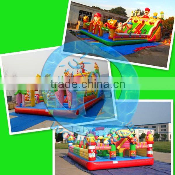 Air bouncer inflatable trampoline