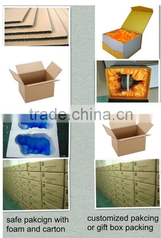 BS116 color crystal gift of fengshui themed golden dragon fish for office or home decor