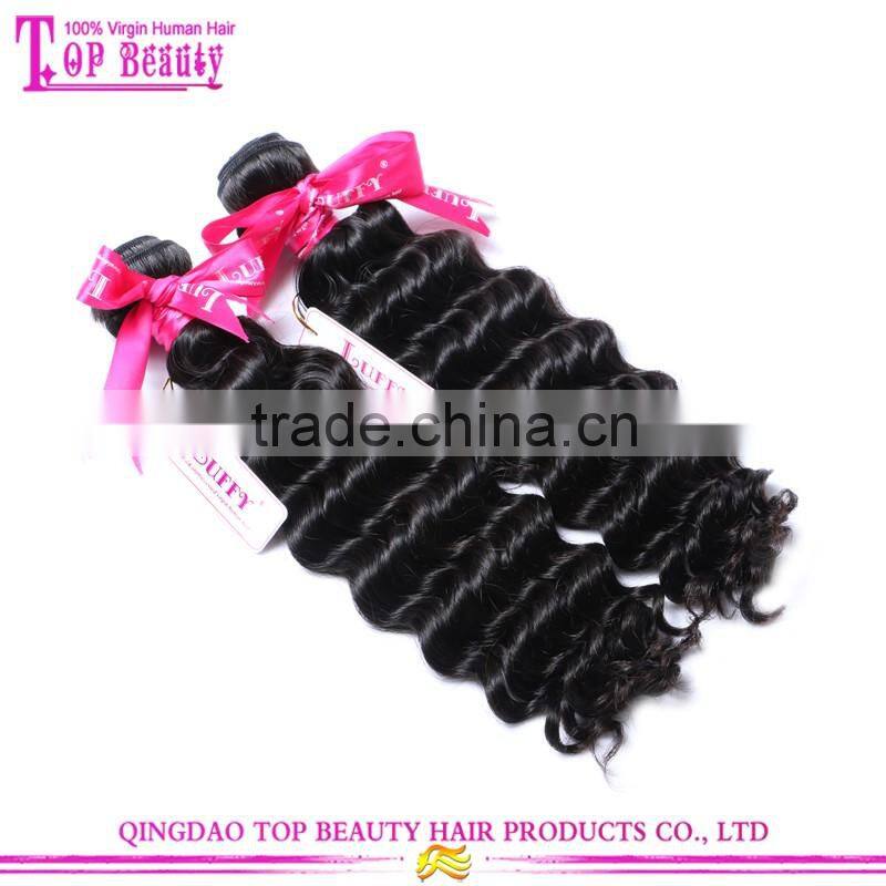 Wholesale full cuticle 18 inch brazilian loose deep wave high quality 10a brazilian virgin hair deep wave