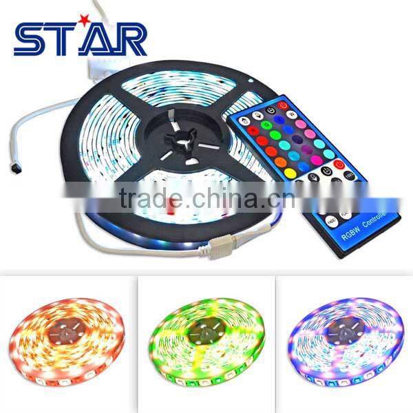 5meters flexible DC12V 60led/m 14.4W/M IP65 silicon glue led strip rgb