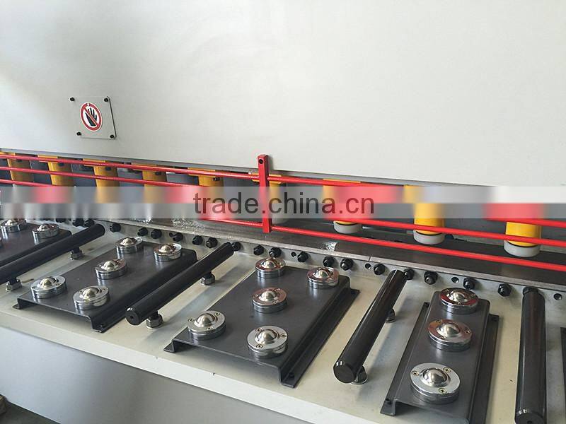 CNC Hydraulic guillotine sheet metal shearing machine