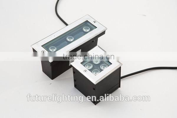 2017 square 3W led underground light IP67 landscape lamps underground led light